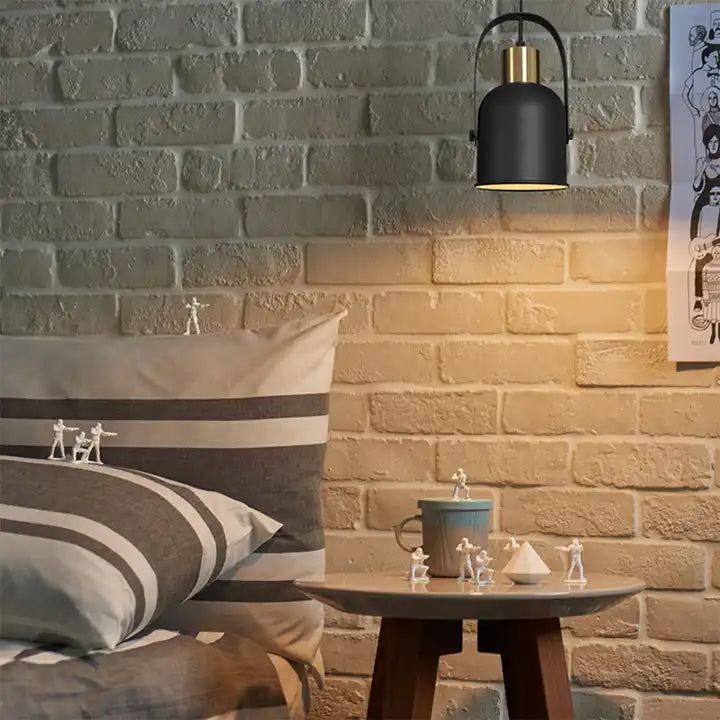 VelaLoft LED Pendant Light — Adjustable Hanging Wire, Warm Ambience