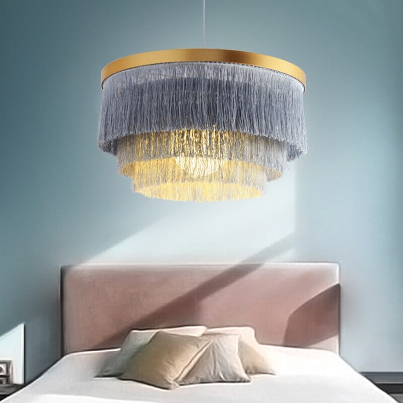 LunaBoho Adjustable Suspension Pendant Light — Custom Hang Height