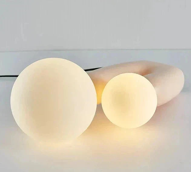 AuroraLume Table Lamp — Dual G9 LED Bulbs, Up-Down Directional Shade