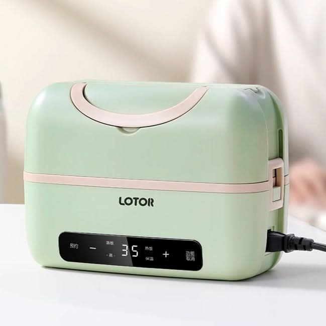 HeatWave Portable Electric Lunch Box — Built-In Heating System, Quick Warm-Up