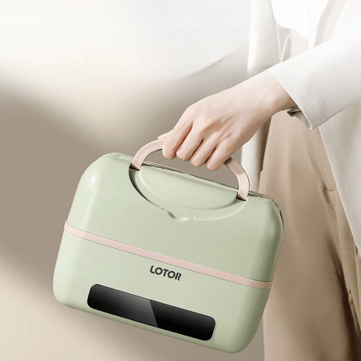 HeatWave Portable Electric Lunch Box — Built-In Heating System, Quick Warm-Up