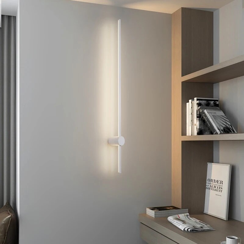 NordicShine Minimalist LED Wall Lamp — Evenly Diffused Glow, Timeless Silhouette Design