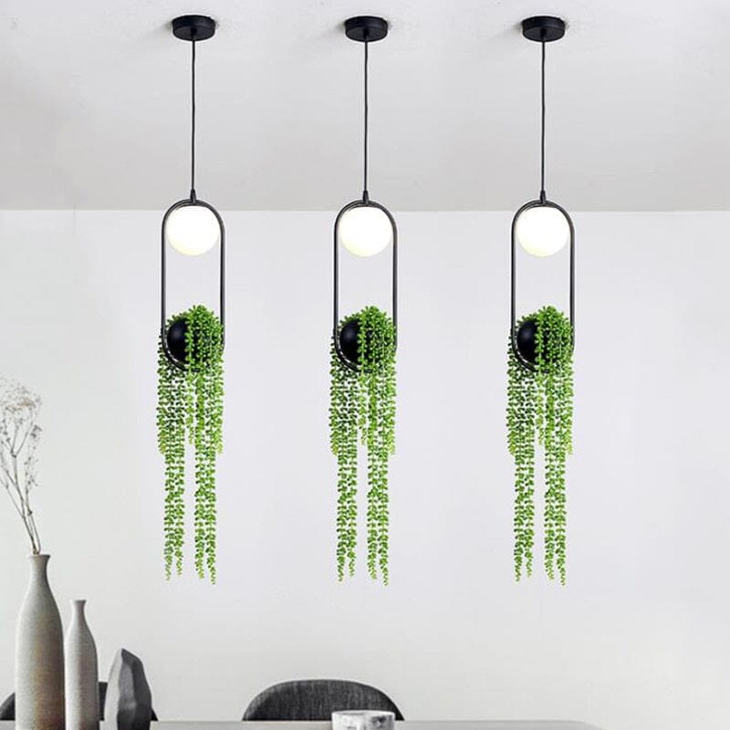 VerdiGlow Wall Planter Lamp — Built-In Planter Shelf, Warm LED Glow