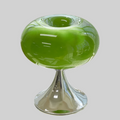OrchardGlow Apple Shaped Glass Table Lamp — Vintage Charm Lighting