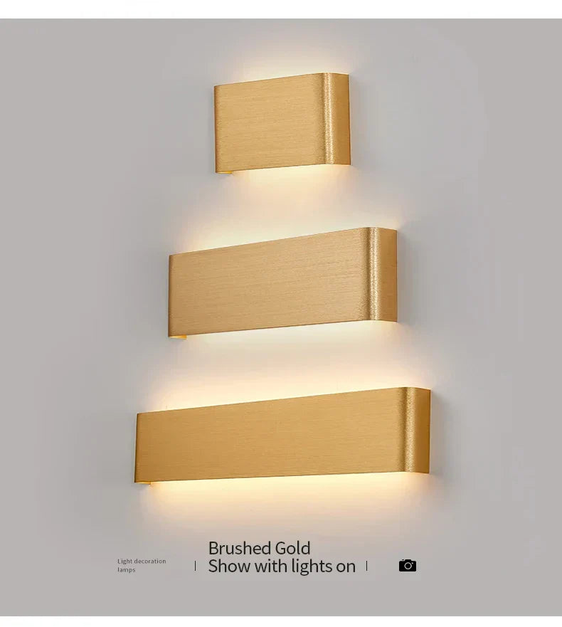 APHRODITE Ultra-Thin Aluminum LED Wall Lamp, Acrylic Shade