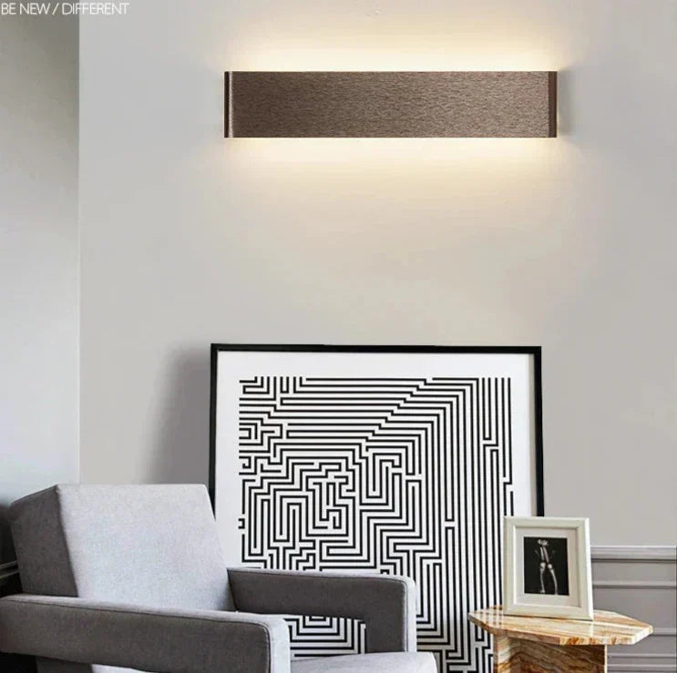 APHRODITE Ultra-Thin Aluminum LED Wall Lamp, Acrylic Shade