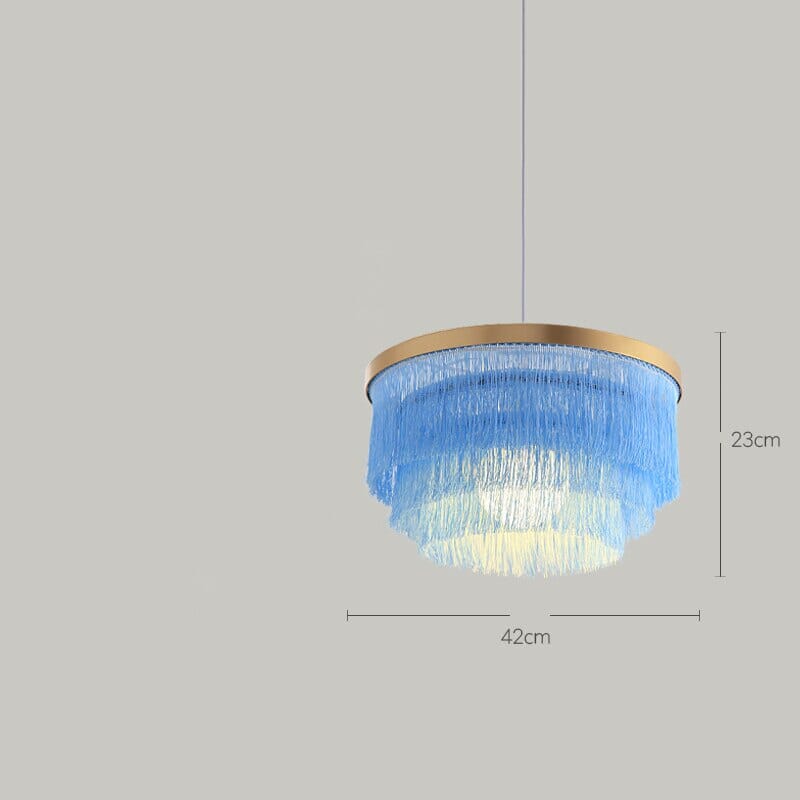 LunaBoho Adjustable Suspension Pendant Light — Custom Hang Height