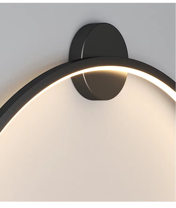 Sun Shaped Round Wall Lamp — Bright LED Lighting, AC 90-260V Compatible