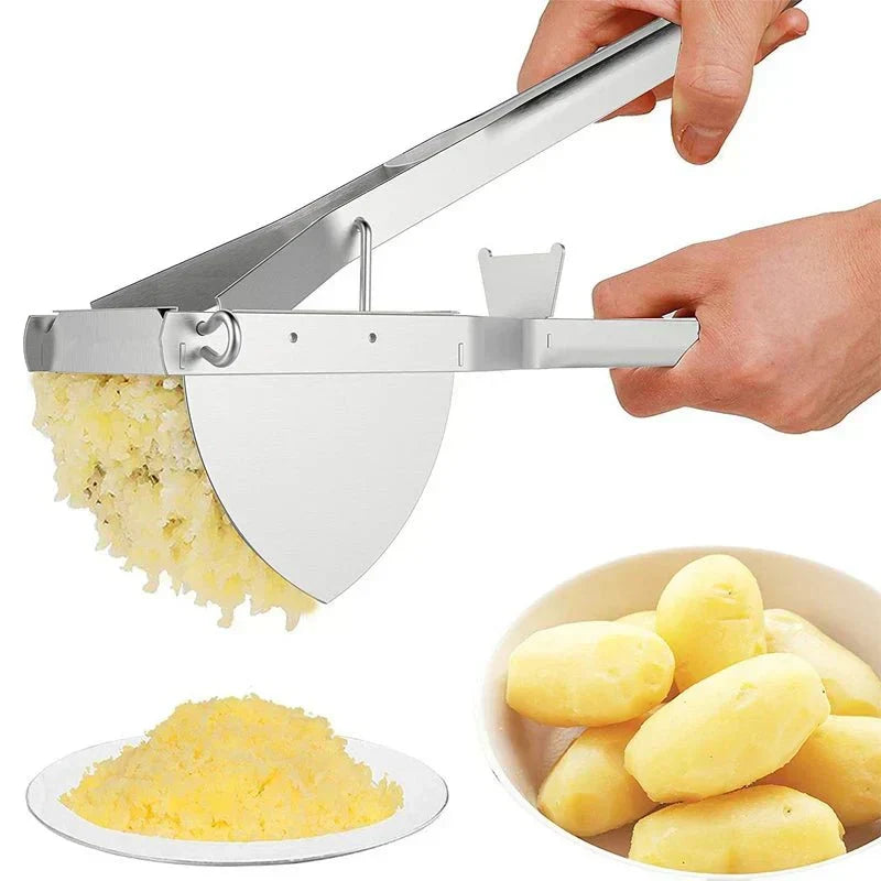 EaseMash Ergonomic Stainless Steel Potato Press