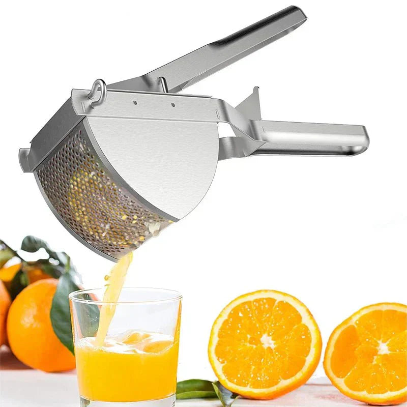 EaseMash Ergonomic Stainless Steel Potato Press