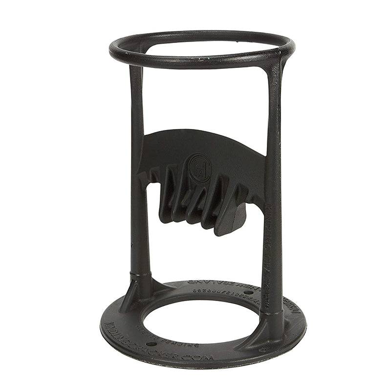 Handmatige houtklover van gietijzer — ringontwerp van 27cm