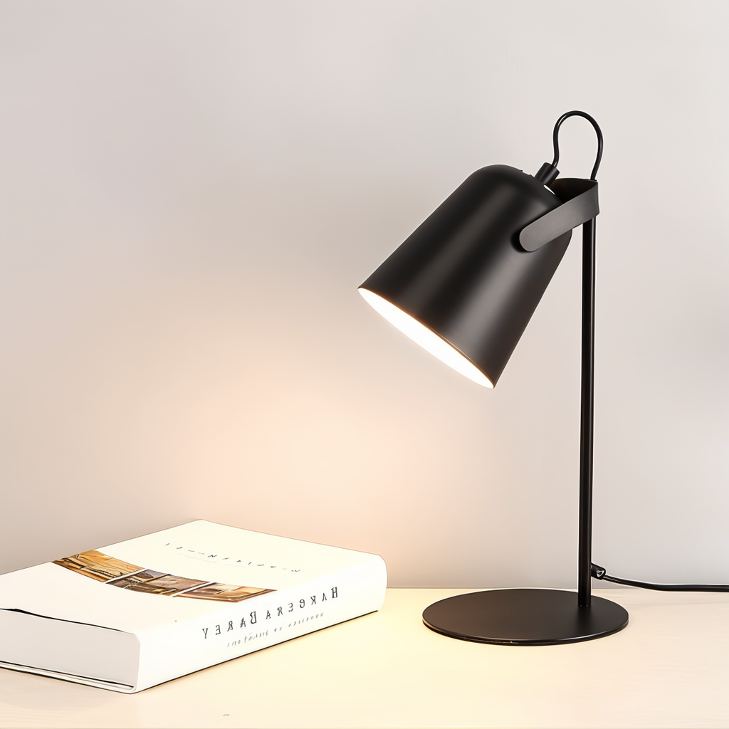 Macaron-skrivebordslampe — justerbar arm, skandinavisk stil