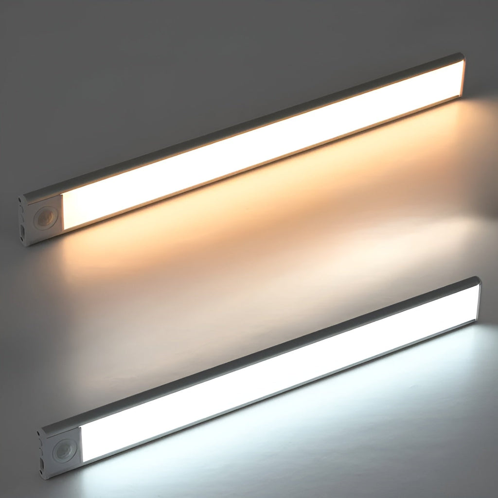 Uppladdningsbar LED-skåpbelysning - rörelsesensor, 20/30/40 cm