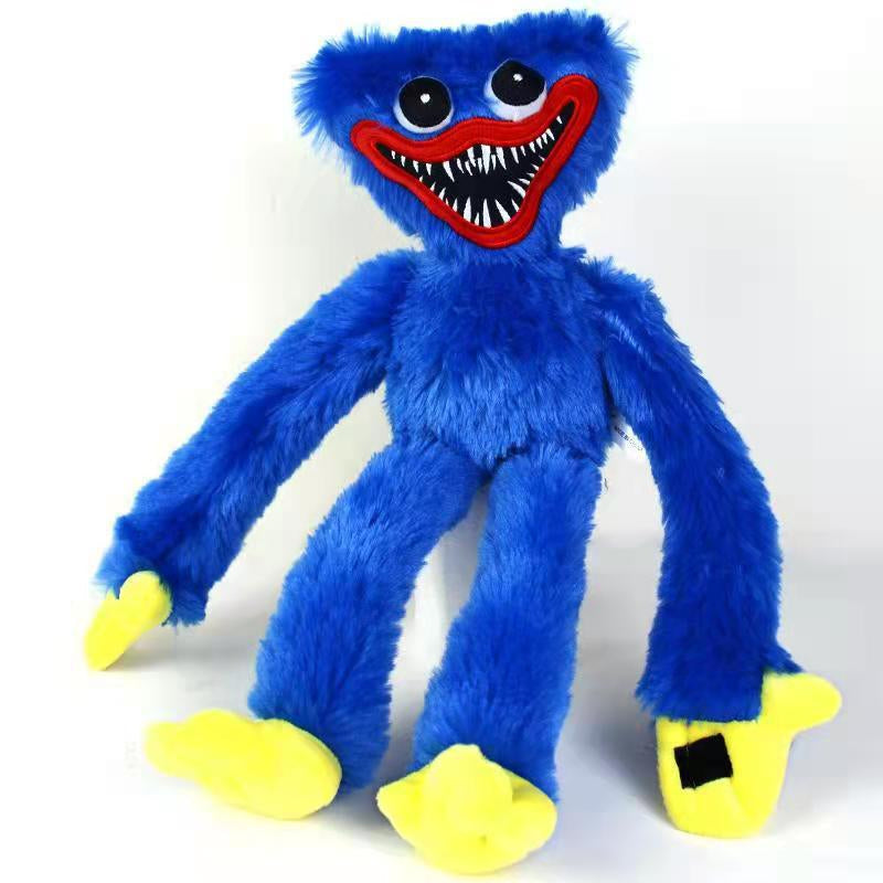 Jucărie de pluș Huggy Wuggy, 40 cm, albastru și roșu