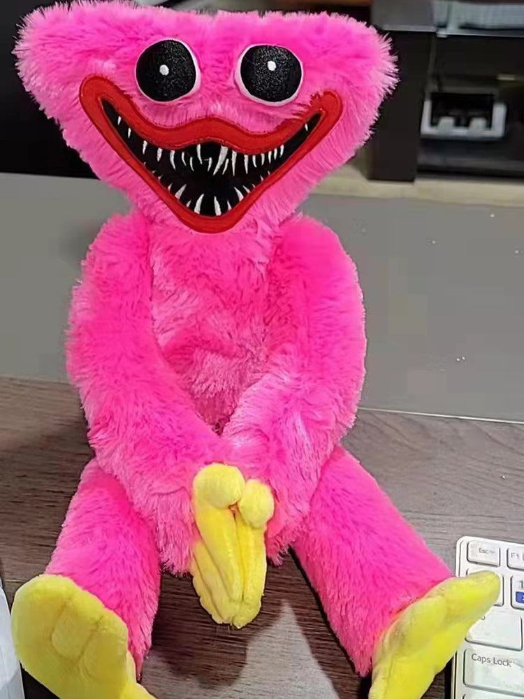 Jucărie de pluș Huggy Wuggy, 40 cm, albastru și roșu