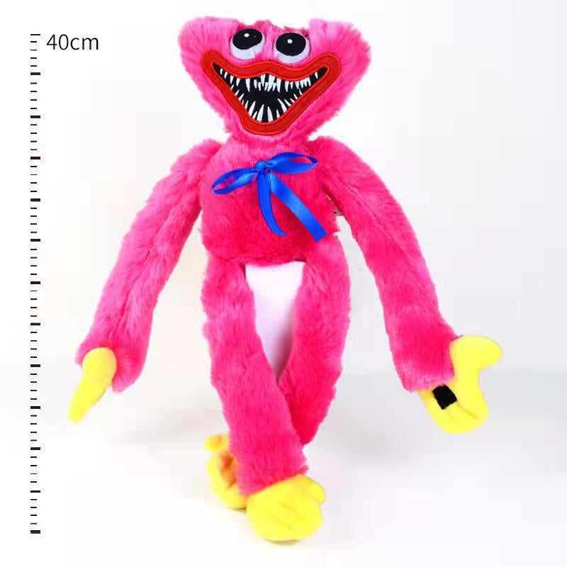 Jucărie de pluș Huggy Wuggy, 40 cm, albastru și roșu