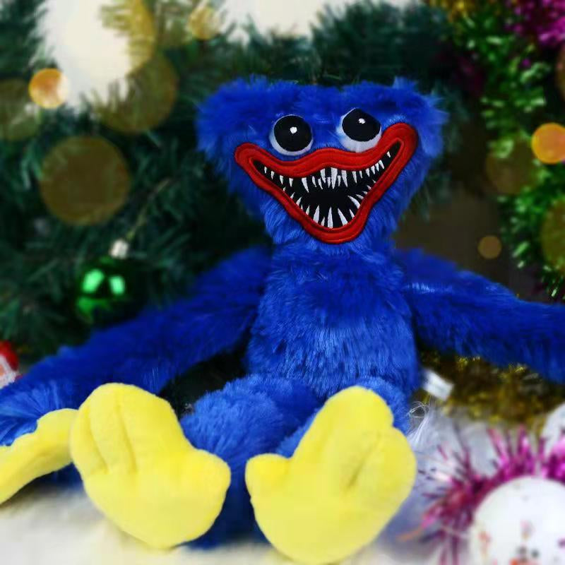 Jucărie de pluș Huggy Wuggy, 40 cm, albastru și roșu