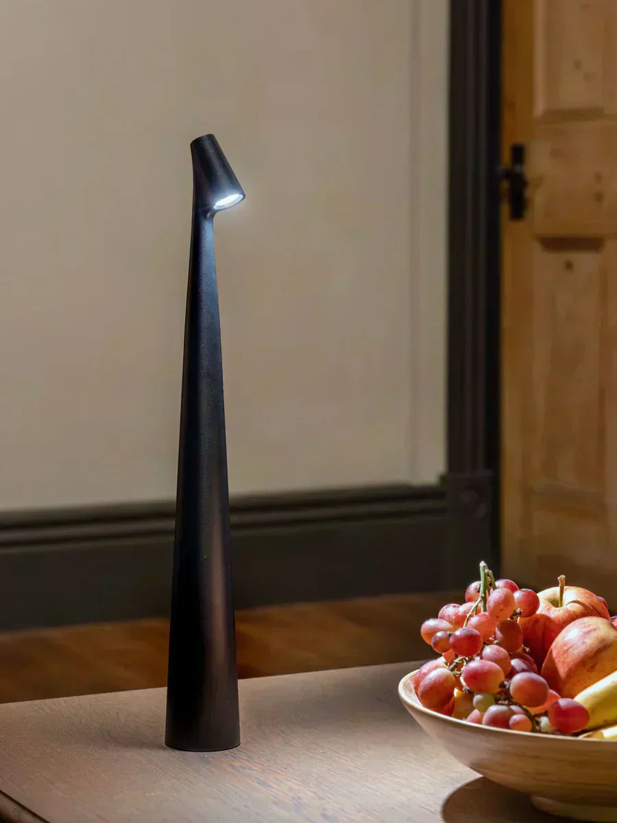 Nordic Wireless LED Table Lamp — Cord-Free Directed Beam