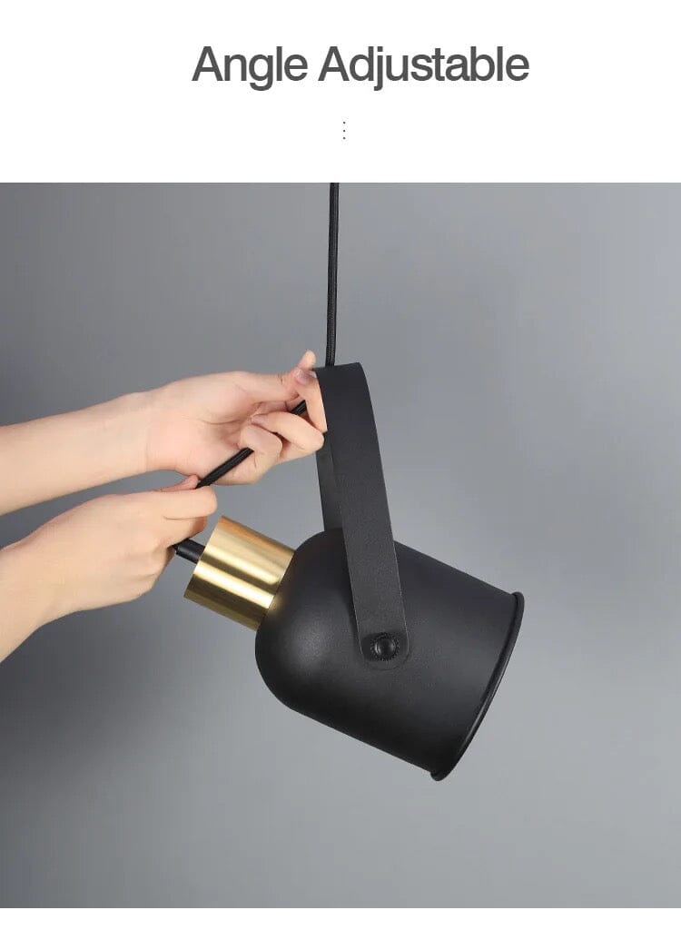 VelaLoft LED Pendant Light — Adjustable Hanging Wire, Warm Ambience