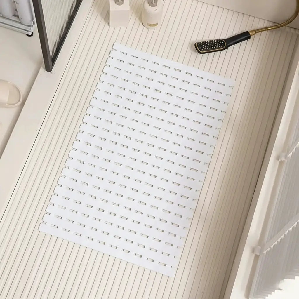 Non-Slip Bath Mat 40×63 cm — Suction Cups, Drain Holes