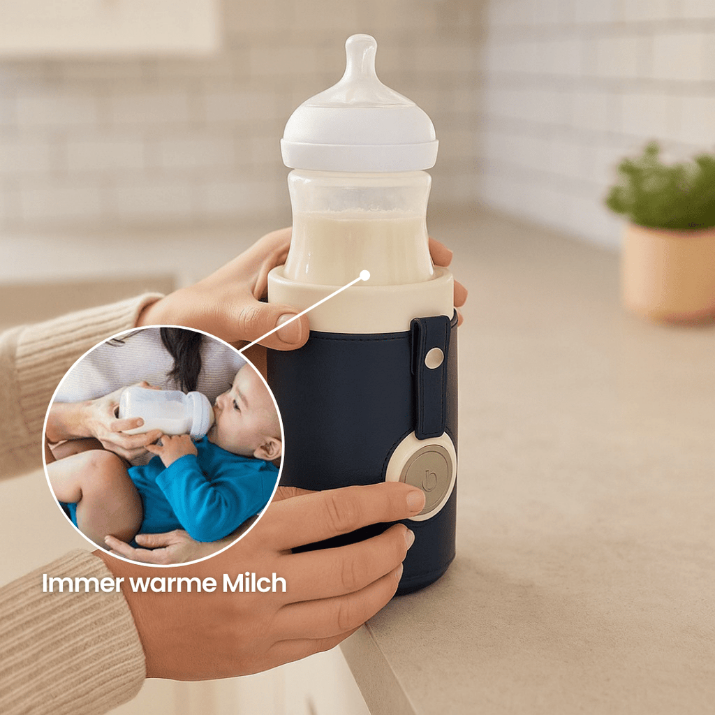 NurtureWave Pro Portable Bottle Warmer — Compact Rechargeable Unit