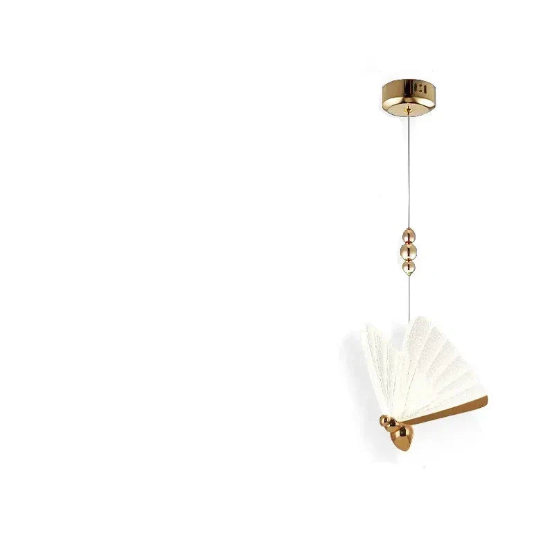 LumiMoth Artful Butterfly Pendant Lamp — Warm Glow & Delicate Silhouette