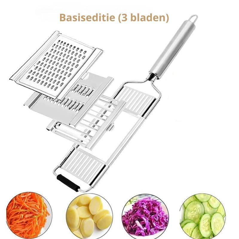 Cortadora de verduras - mango ergonómico y cuchillas multifuncionales