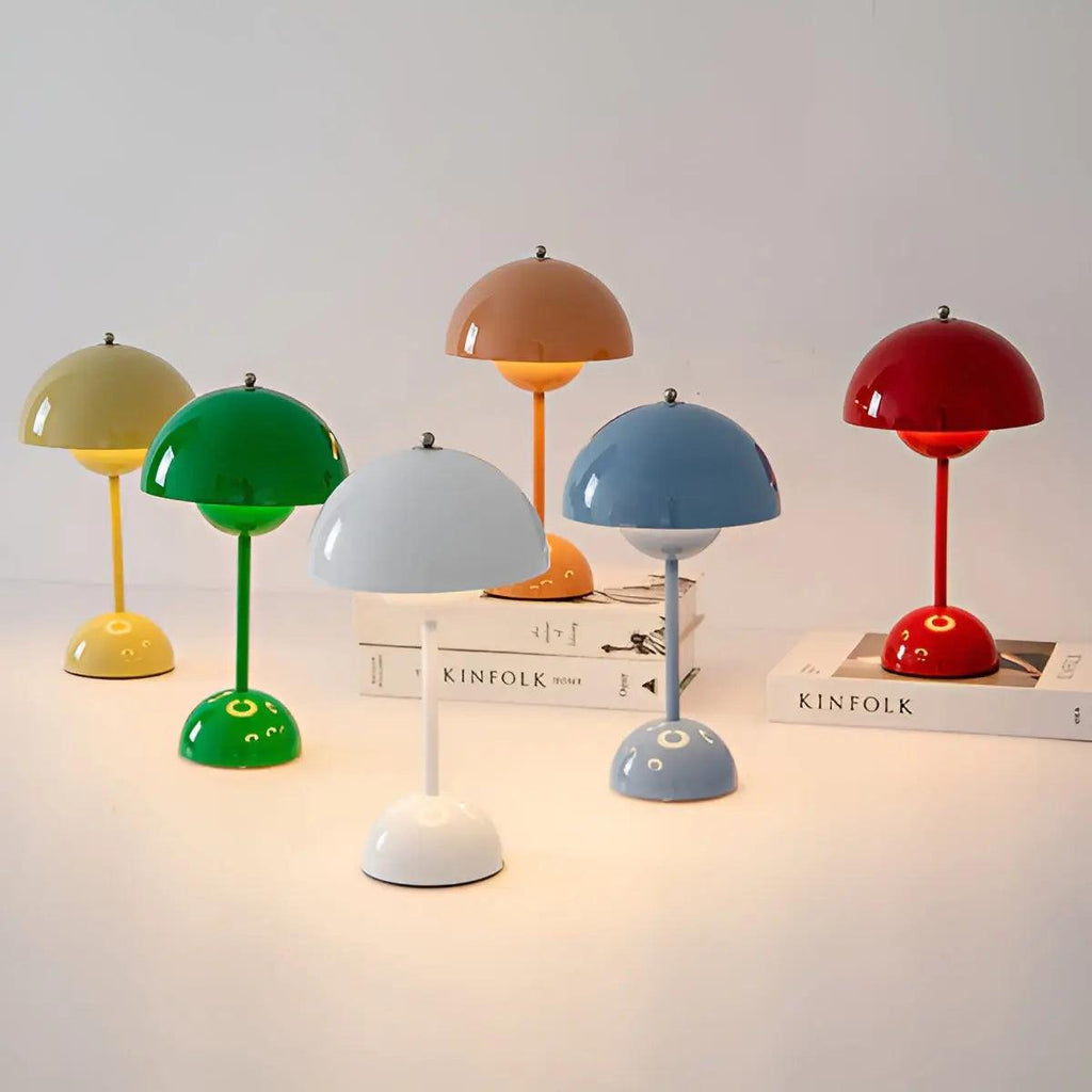 Lumera Modern LED Table Lamp — Minimal Ambient Design, Clean Silhouette