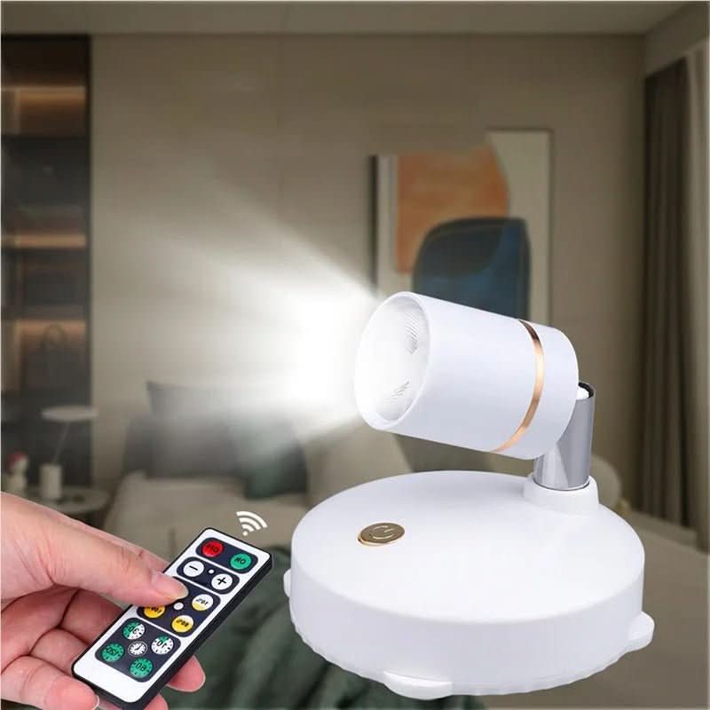 NovaBeam Wireless LED Floodlight — Remote Control, Battery Powered
