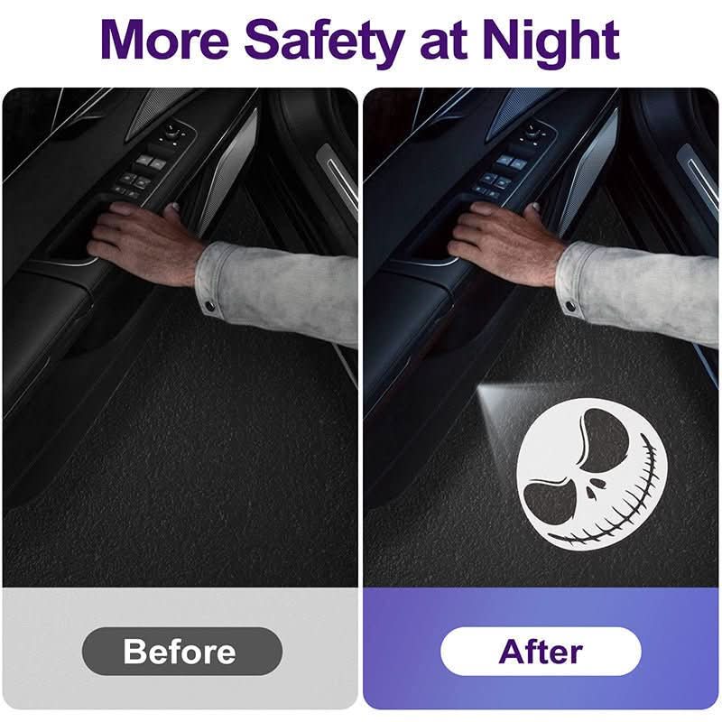 NovaBeam Wireless LED Car Door Projector — Custom Logos Upload