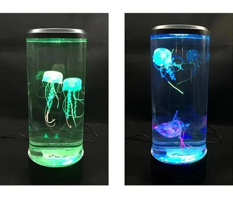 Lámpara LED oceánica con cambio de color — Luz nocturna de mesa