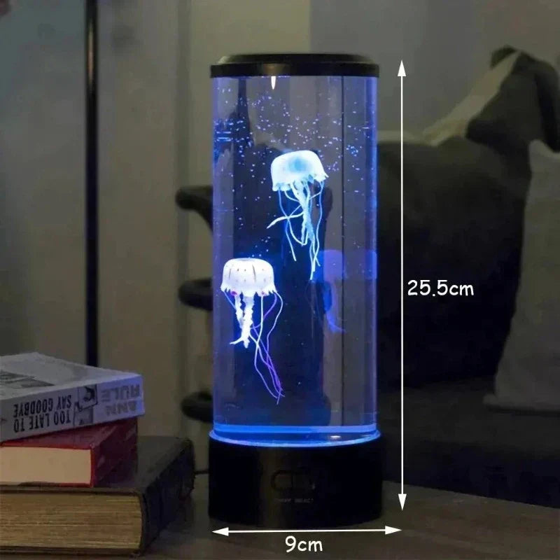 Lámpara LED oceánica con cambio de color — Luz nocturna de mesa