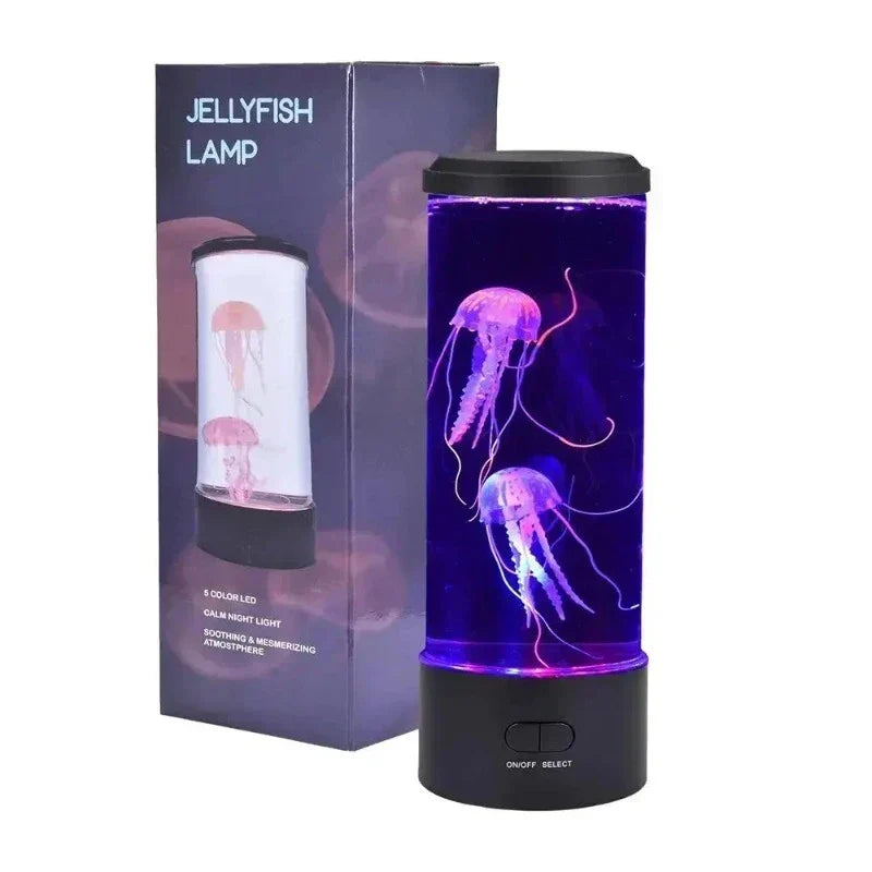 Lámpara LED oceánica con cambio de color — Luz nocturna de mesa