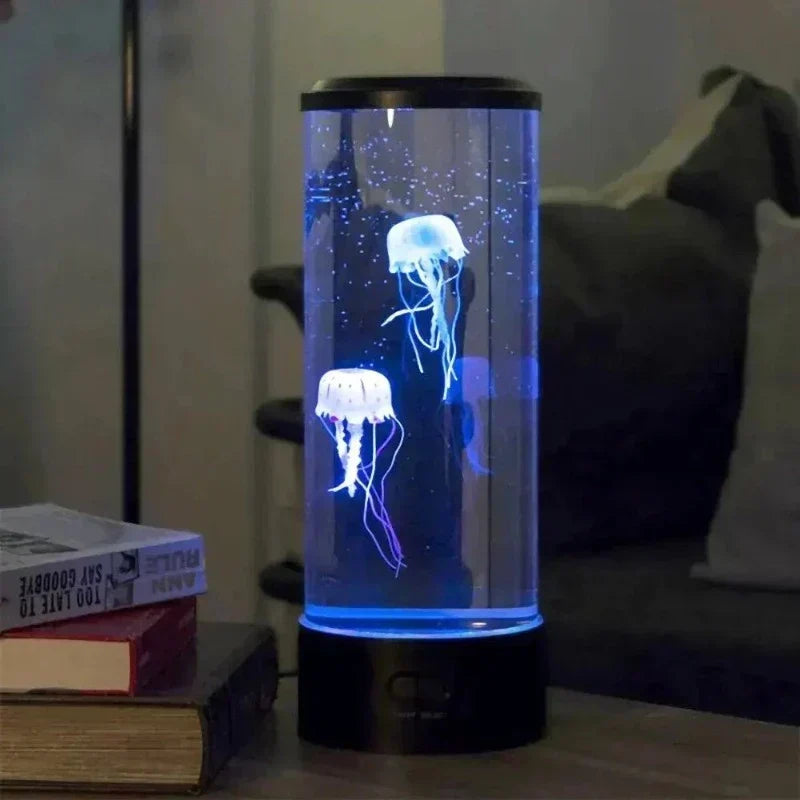 Lámpara LED oceánica con cambio de color — Luz nocturna de mesa
