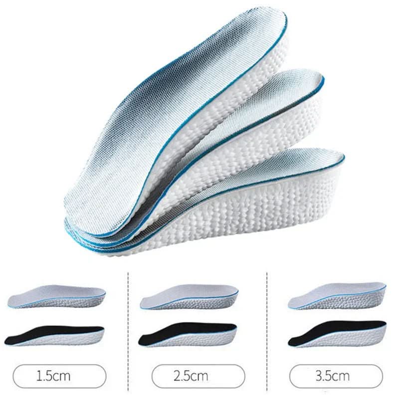 Palmilhas de suporte invisíveis AuraStep — Design ortopédico discreto, conforto silencioso sob os pés
