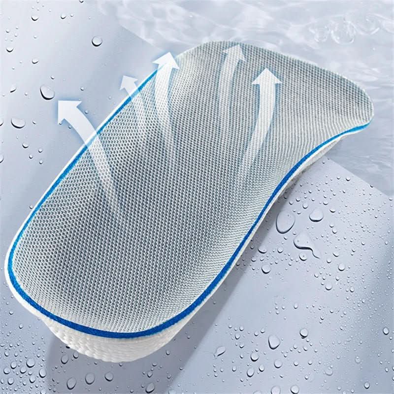 Palmilhas de suporte invisíveis AuraStep — Design ortopédico discreto, conforto silencioso sob os pés