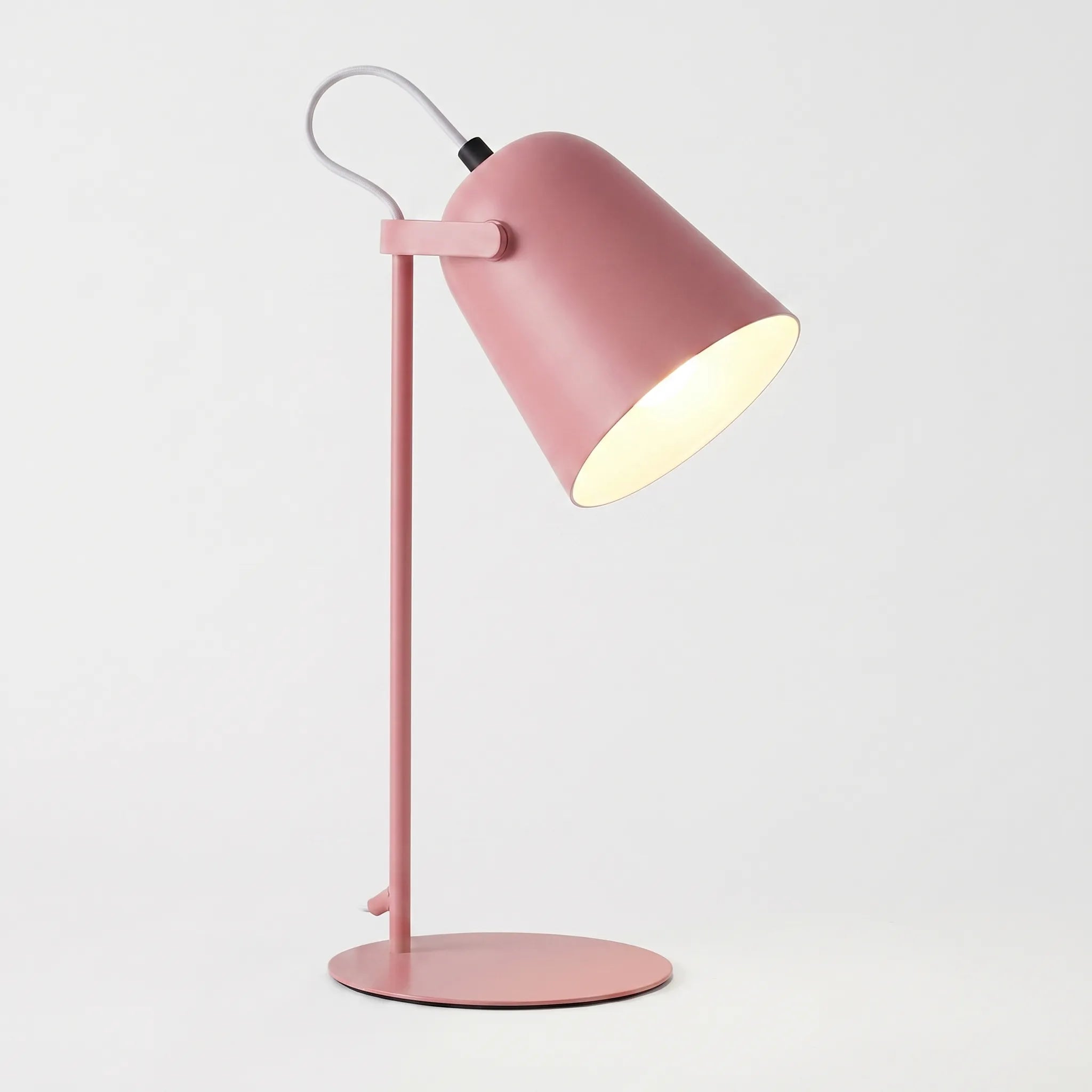 Minimalist Cone Table Lamp -  Focused Reading Light - Wildoxy