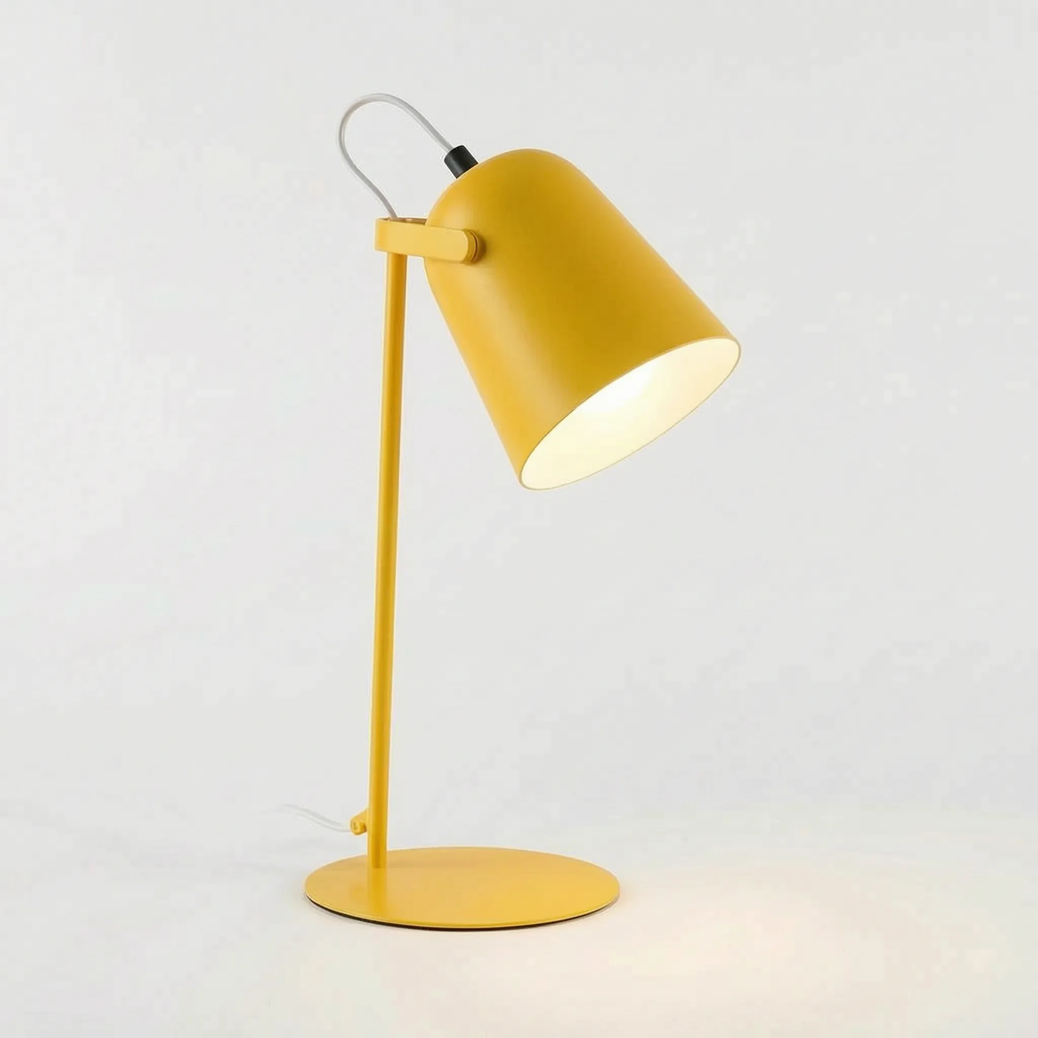 Minimalist Cone Table Lamp -  Focused Reading Light - Wildoxy