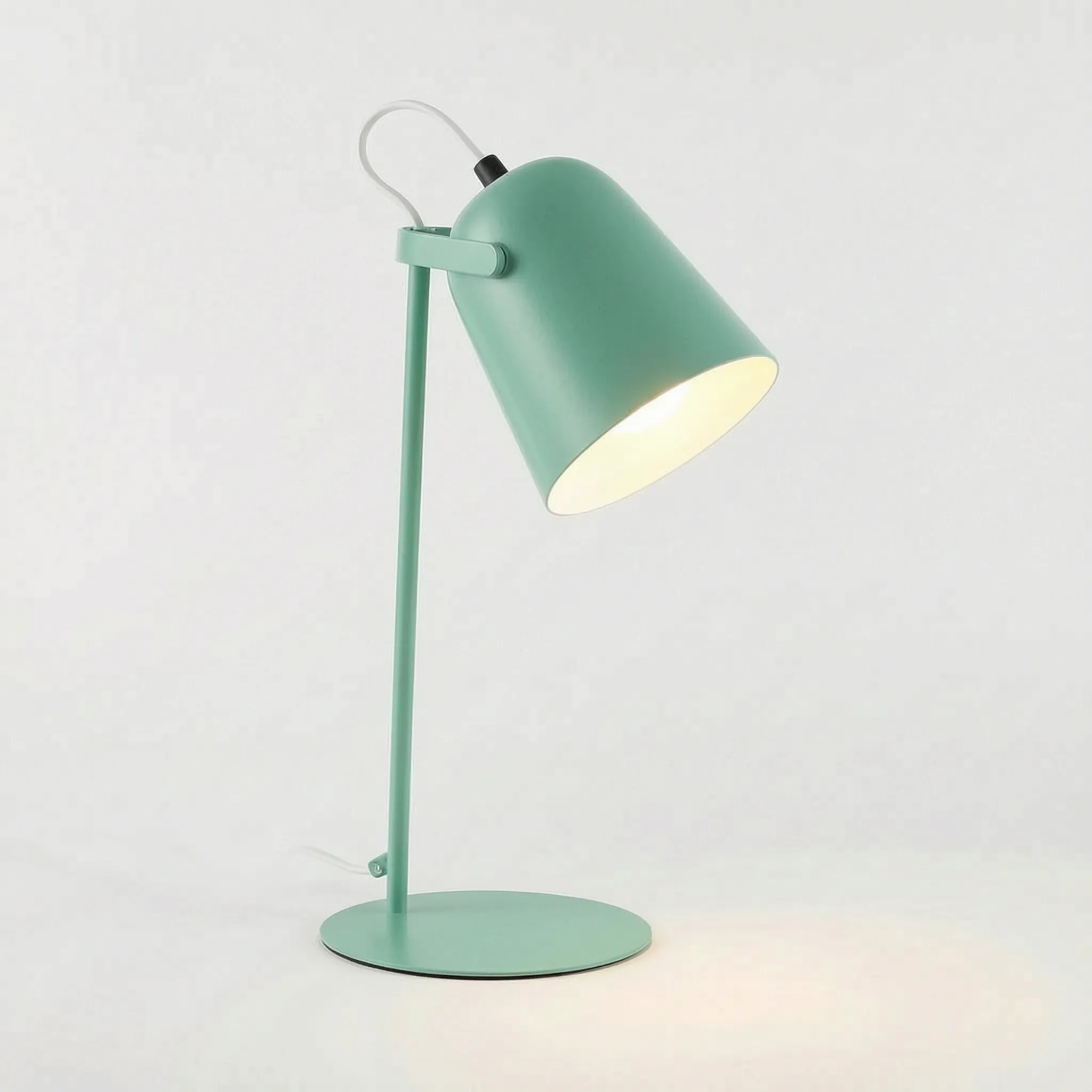 Minimalist Cone Table Lamp -  Focused Reading Light - Wildoxy