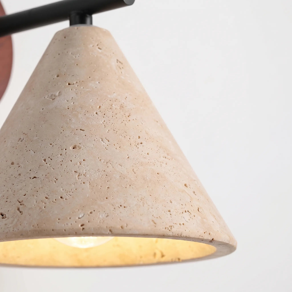 Cone Shaped Wall Sconce -  Bedside Reading Light - Wildoxy