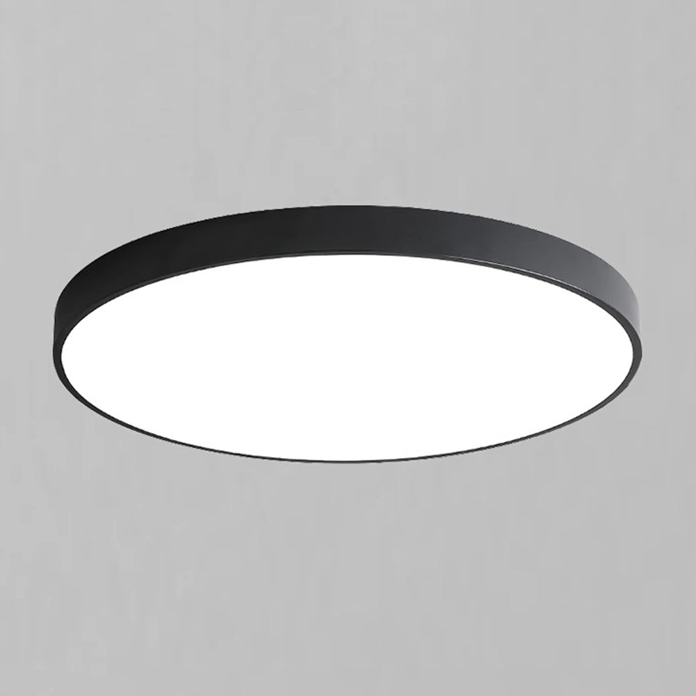 Plafonieră LED rotundă nordică din acril — ultra-subțire, cu intensitate reglabilă