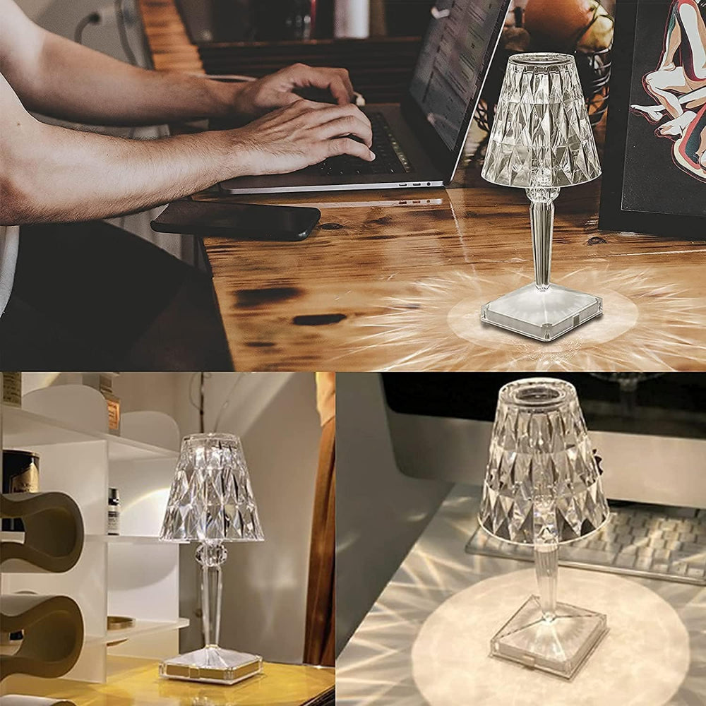 Rechargeable Cordless LED Table Lamp — Touch Control Panel