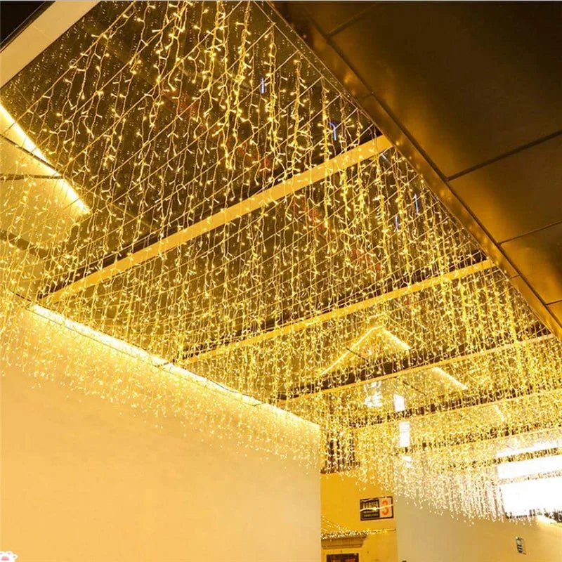 AuraGlow 5m LED String Lights — Eight Lighting Mode Settings