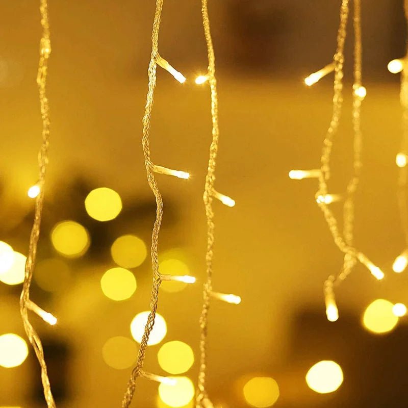 AuraGlow 5m LED String Lights — Eight Lighting Mode Settings