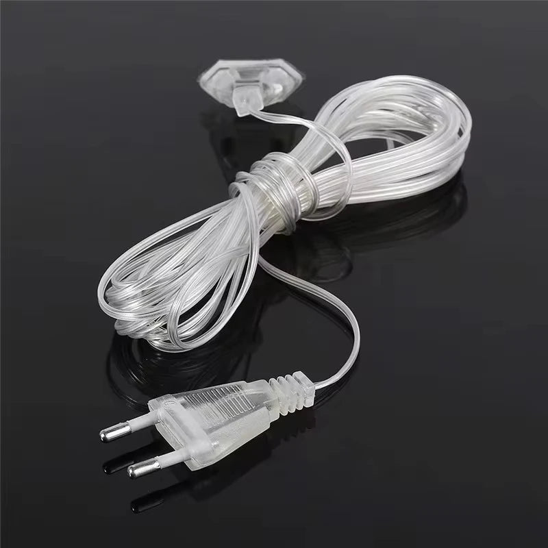 AuraGlow 5m LED String Lights — Eight Lighting Mode Settings