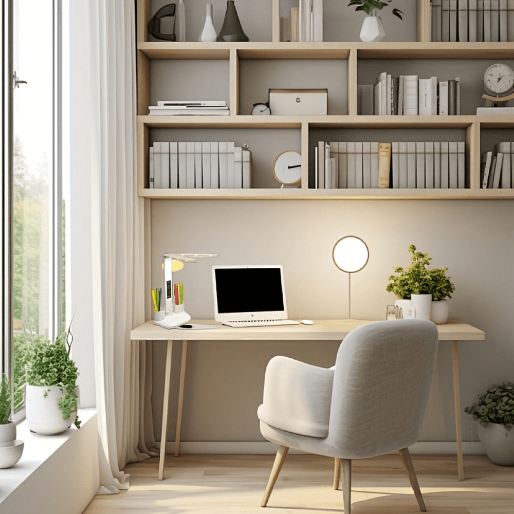 NovaDesk LuxDesk Dual-Head LED Desk Lamp — USB Power Input, Touch Control Switch