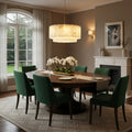 Layered Alabaster Ring Chandelier | wildoxy