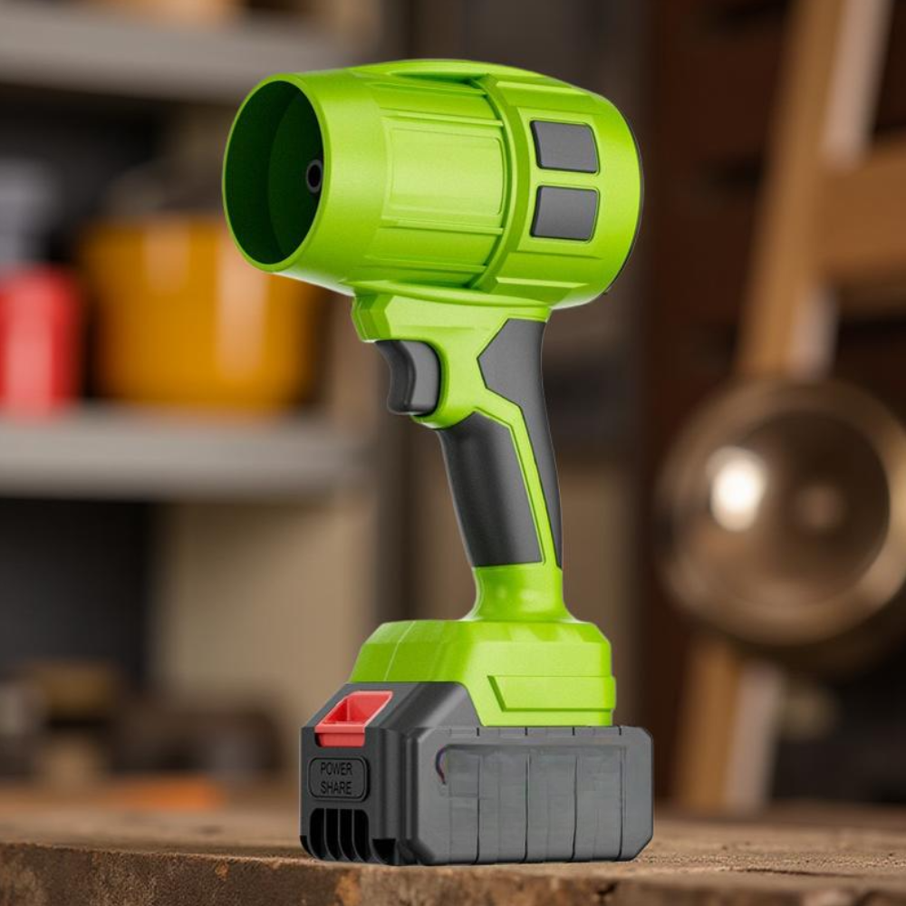 Leaf Blower Cordless Handheld Air Tool Strong Airflow Cleaning Device | Wildoxy