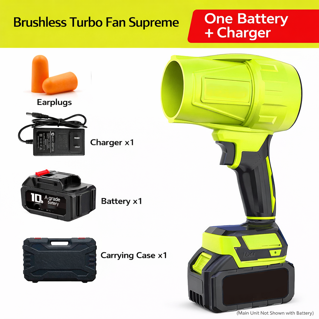 Leaf Blower Cordless Electric Handheld Yard Cleaning Tool | Wildoxy