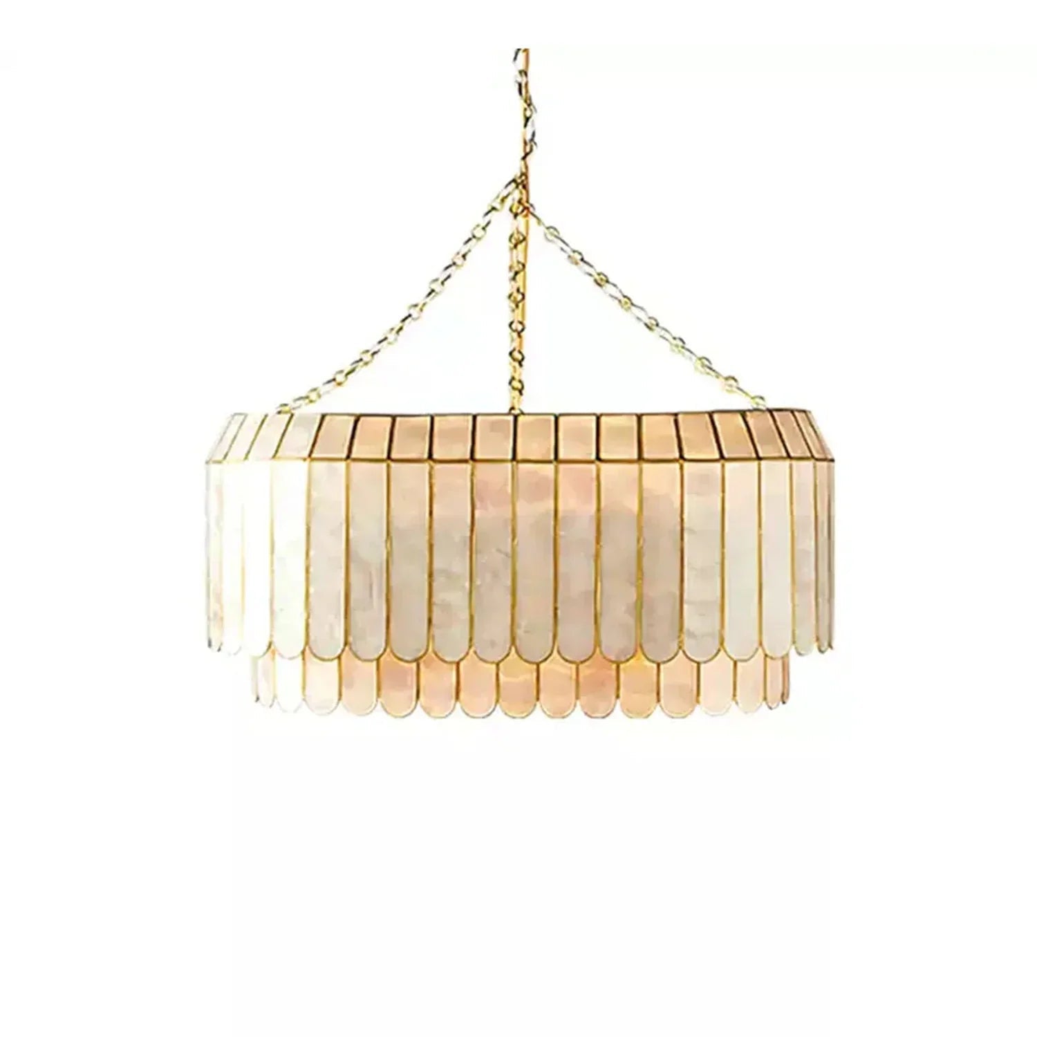 Light Luxury Shel Chandelier | wildoxy